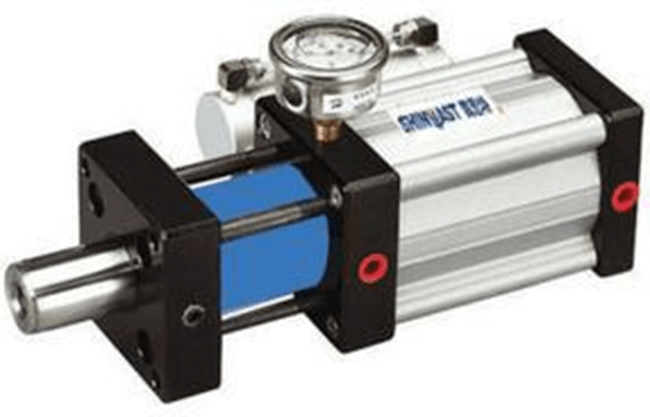 Air and hydraulic booster cylinder is classified in accordance with the structure features of air cylinder
